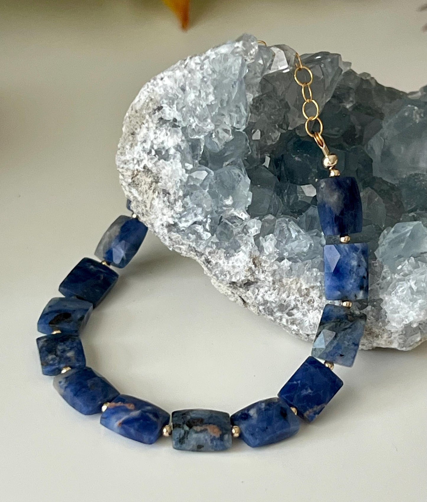 Sodalite Beaded Bracelet