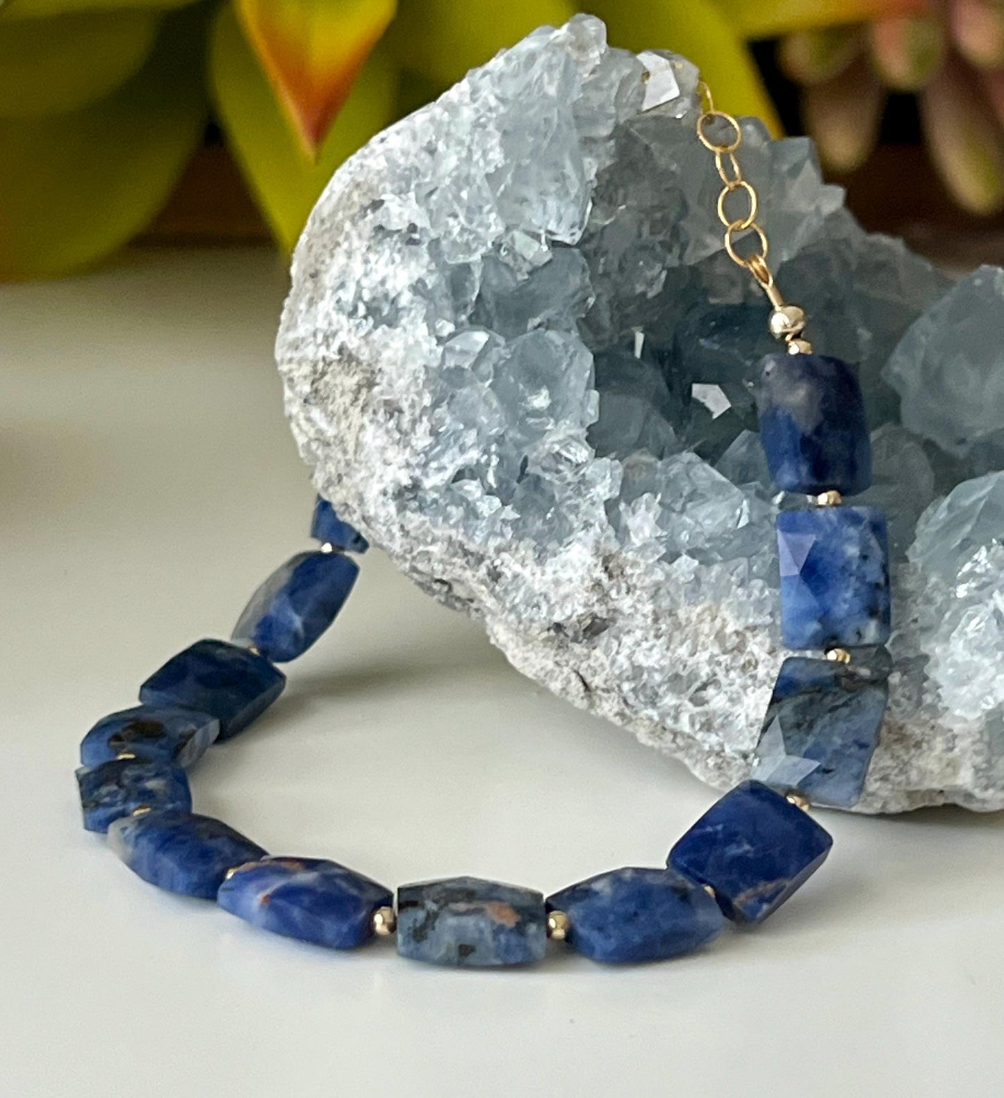 Sodalite Beaded Bracelet