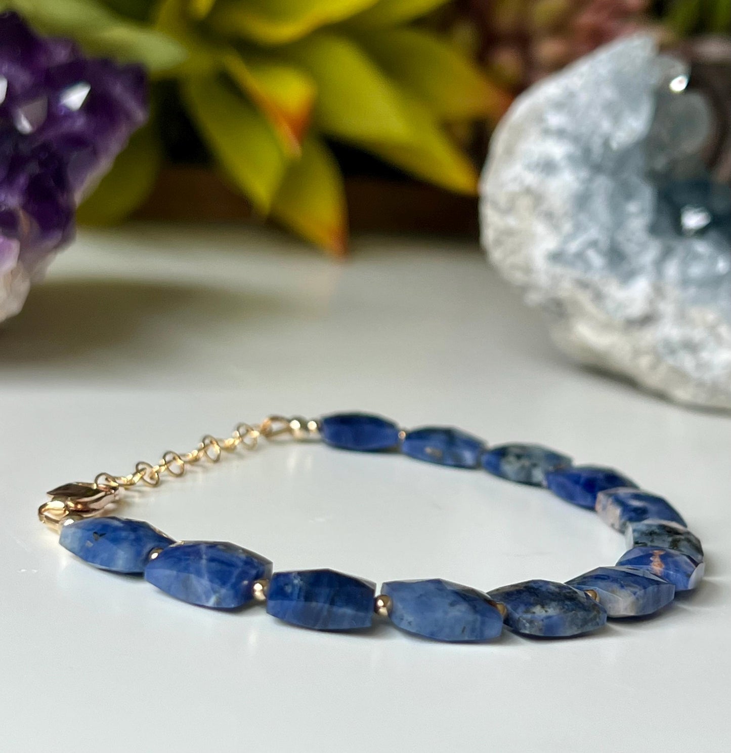 Sodalite Beaded Bracelet